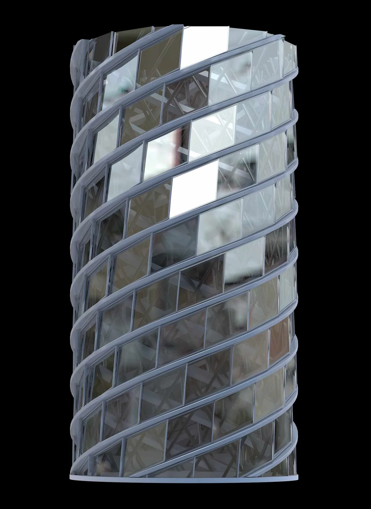 Fensterfront — Architekturrendering