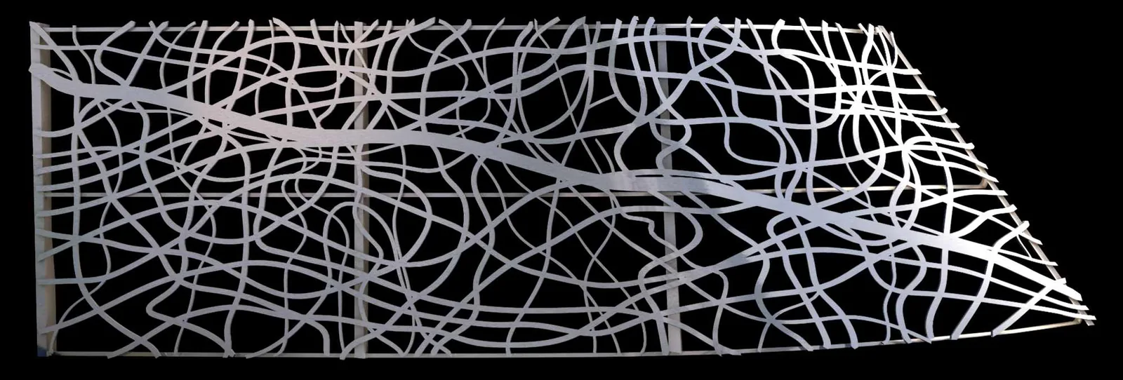 Gitter- und Fassadensystem im Detail