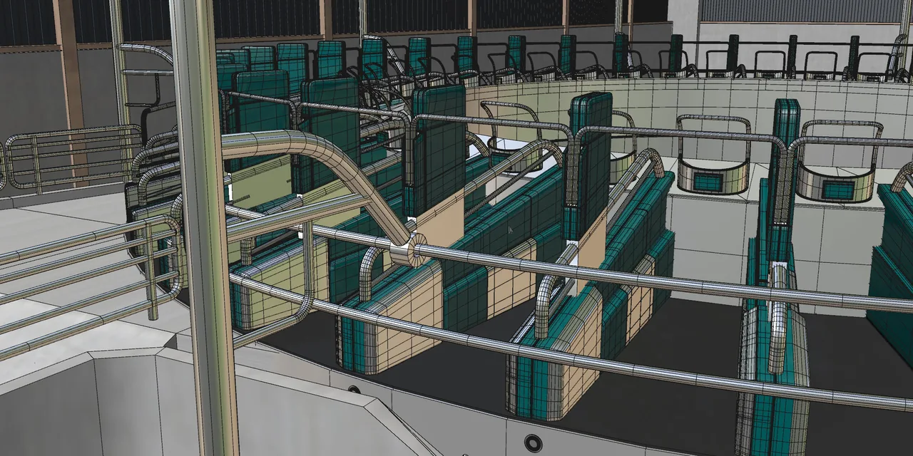 GEA Farm — Melkkarussell Viewport