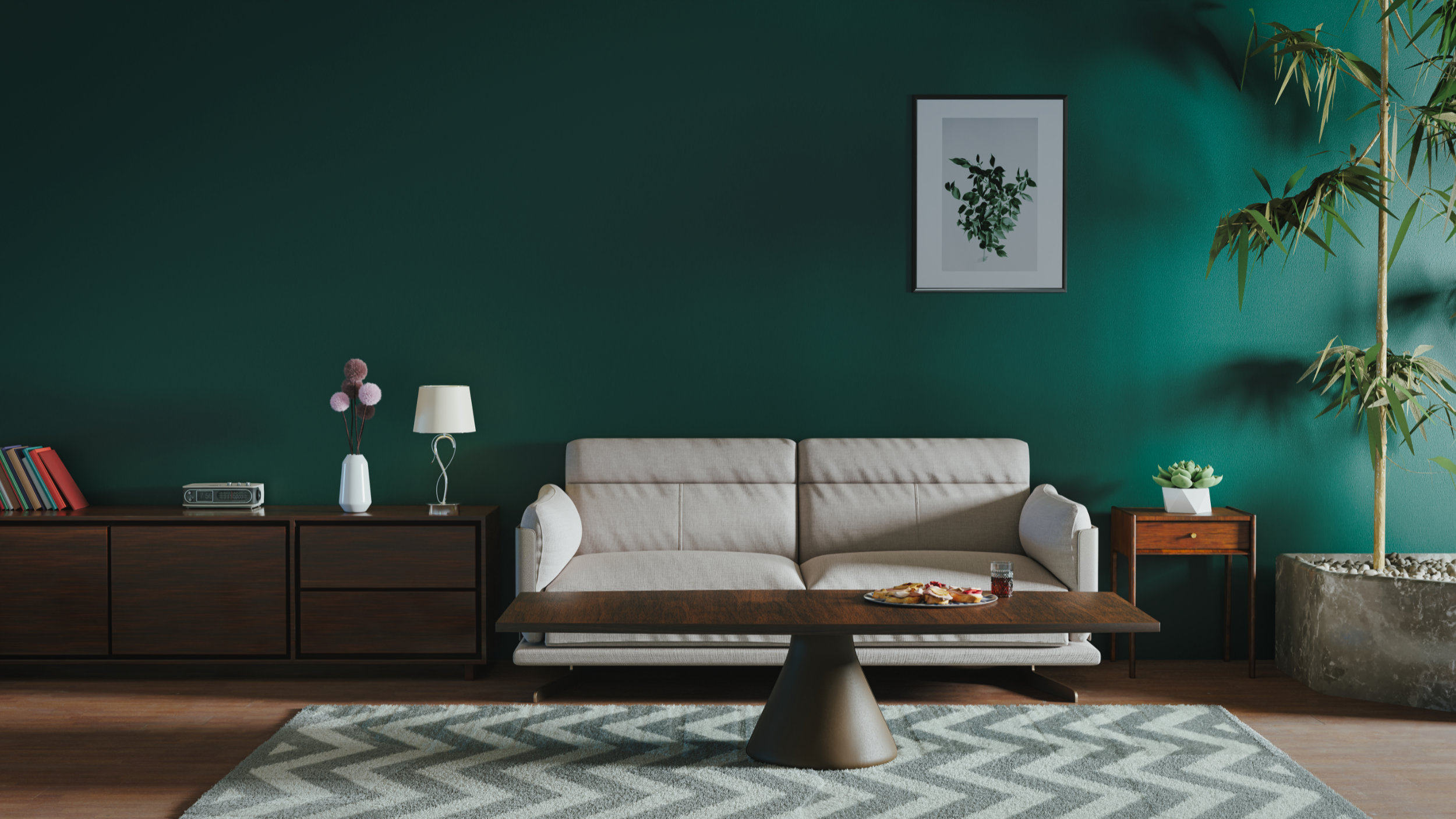Dark Green Apartment — Perspektive 5