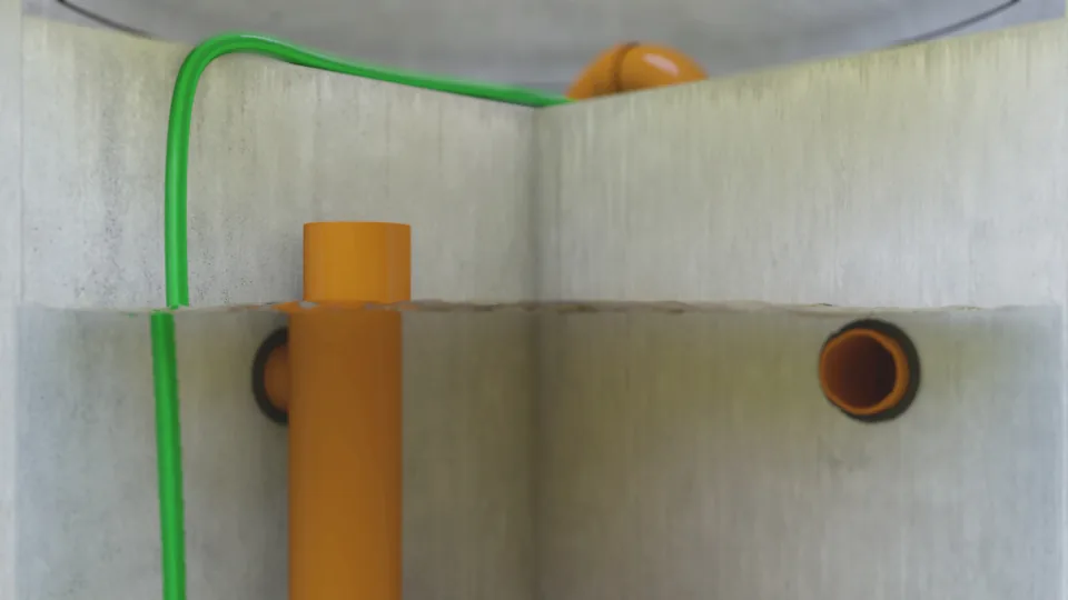 Kläranlage-Animation — Standbild 1