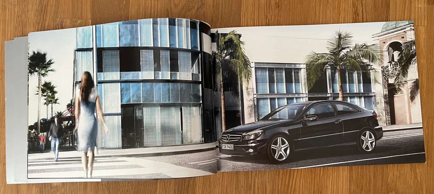 Mercedes CLC-Klasse — Katalog-Visualisierung