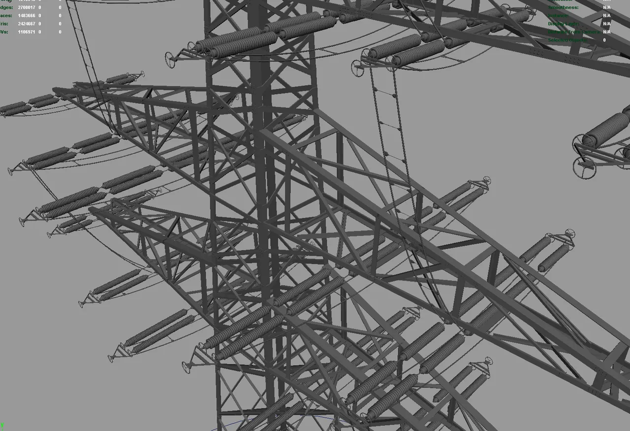 RWE — Strommast Modeling 02